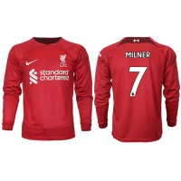 Fotbalové Dres Liverpool James Milner #7 Domácí 2022-23 Dlouhý Rukáv
